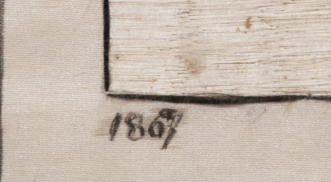 A.Ongaro - Scena D’Interno - Ricamo Su Tessuto - Italia 1867-photo-2